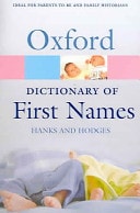 A Dictionary of First Names