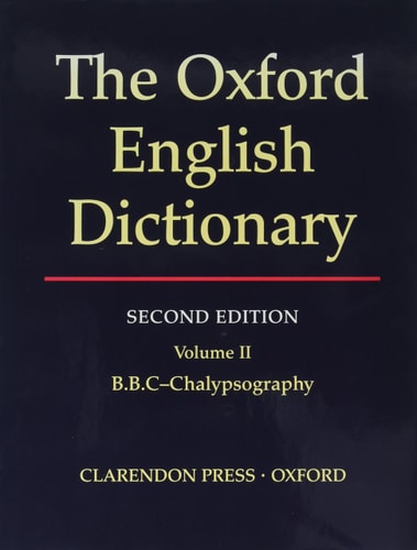 Oxford English Dictionary: Volume 2