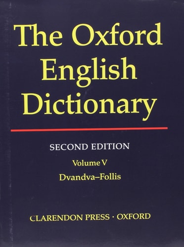 The Oxford English Dictionary: Second Edition, Volume 5