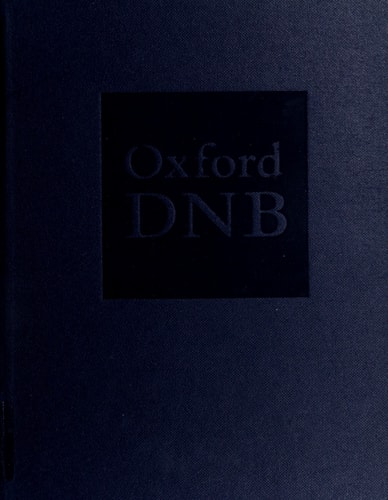Oxford Dictionary of National Biography: Volume 5