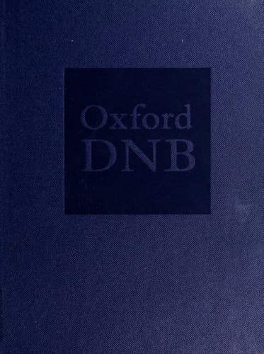 Oxford Dictionary of National Biography: Volume 33
