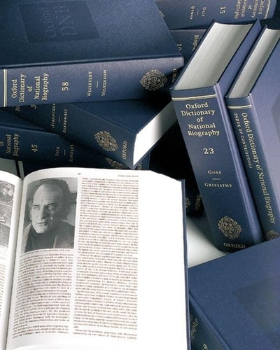 Oxford Dictionary of National Biography: Plus Index of Contributors