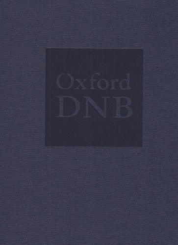 Oxford Dictionary of National Biography: Index of Contributors