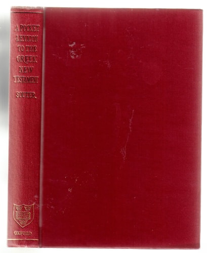 Pocket Lexicon to the Greek New Testament
