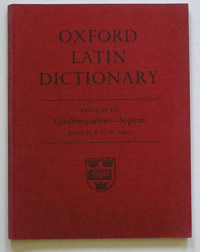 Oxford Latin Dictionary
