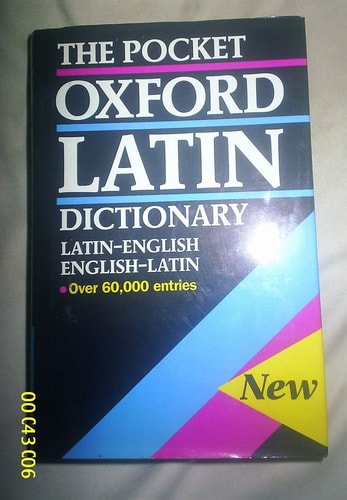 The Pocket Oxford Latin Dictionary
