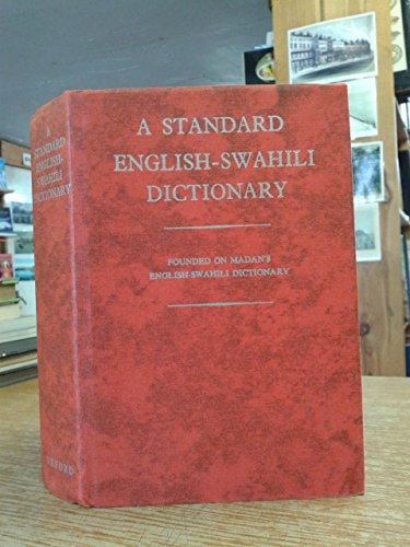 Standard English-Swahili Dictionary