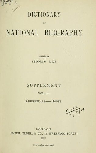 The Dictionary of National Biography: 9th Supplement: 1971-1980 (DICTIONARY OF NATIONAL BIOGRAPHY SUPPLEMENTS)
