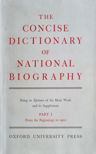 concise-dictionary-of-national-biography--from-the-beginning-to-1900---oxford-university-pre---