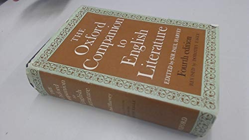 The Oxford Companion to English Literature