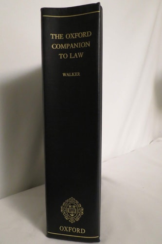 The Oxford Companion to the Law