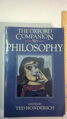 The Oxford Companion to Philosophy