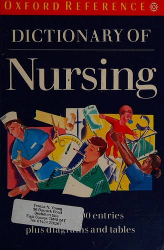 Dictionary of Nursing