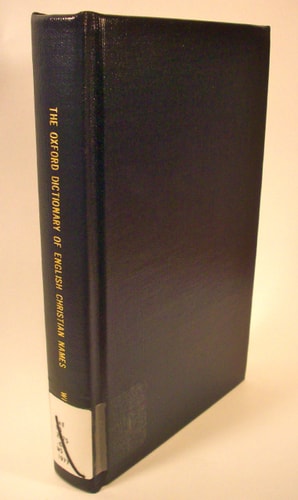 Oxford Dictionary of English Christian Names