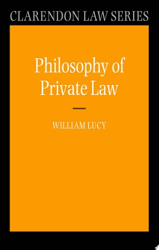 The Philosophy of Private Law