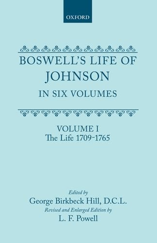 Boswell's Life of Johnson: Volume I