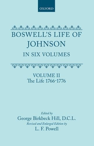 Boswell's Life of Johnson: Volume II