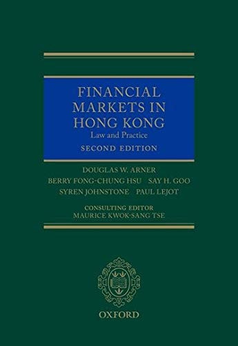 Financial Markets in Hong Kong Law and Practice