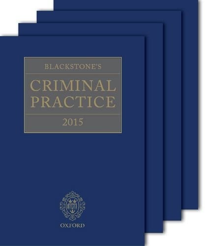Blackstone's Criminal Practice