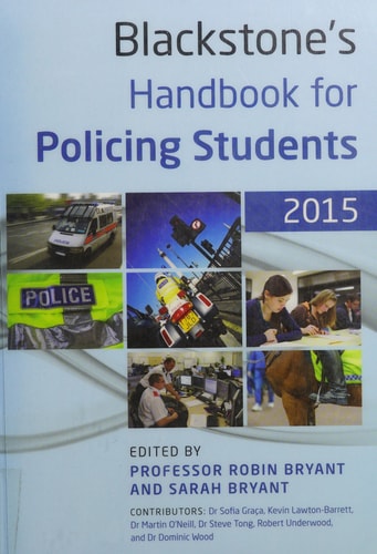 Blackstone's Handbook for Policing Students