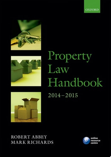 Property Law Handbook: Blackstone Legal Practice Course Guide