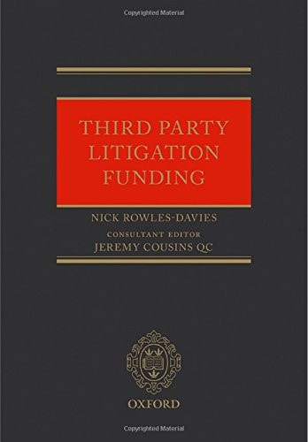 Third Party Litigation Funding