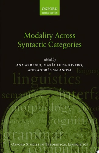 Modality Across Syntactic Categories