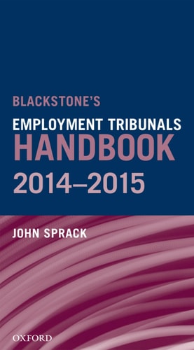 Blackstone's Employment Tribunals Handbook
