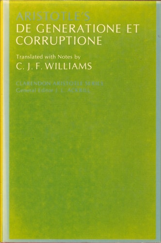 De Generatione et Corruptione