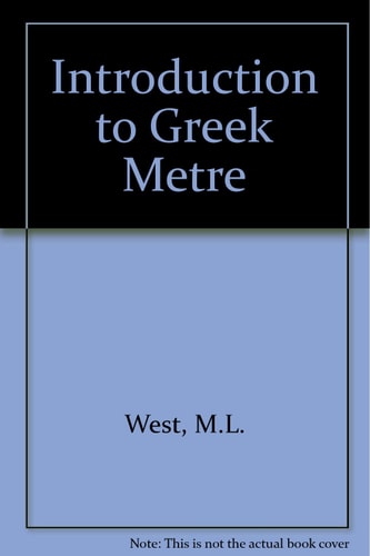Introduction to Greek Metre