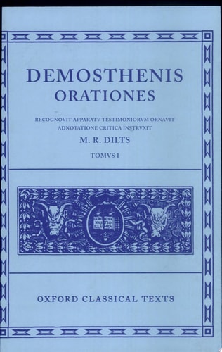 Demosthenes: Orationes, Volume 1