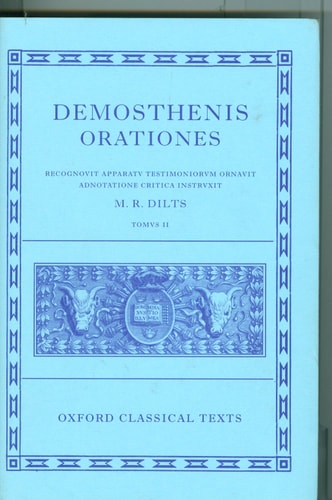 Demosthenis Orationes: Tomus II