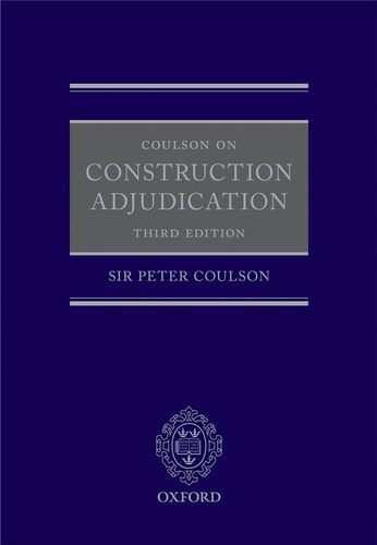 Coulson on Construction Adjudication
