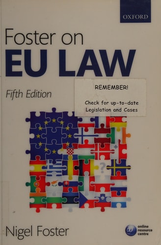 Foster on EU Law