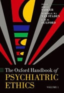 The Oxford Handbook of Psychiatric Ethics