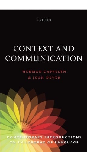 Context and Communication: Contemporary Introductions to Philosophy of Language