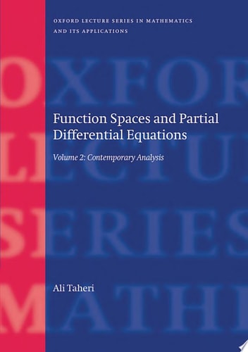 Function Spaces and Partial Differential Equations