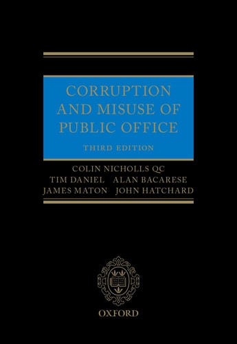Corruption and Misuse of Public Office