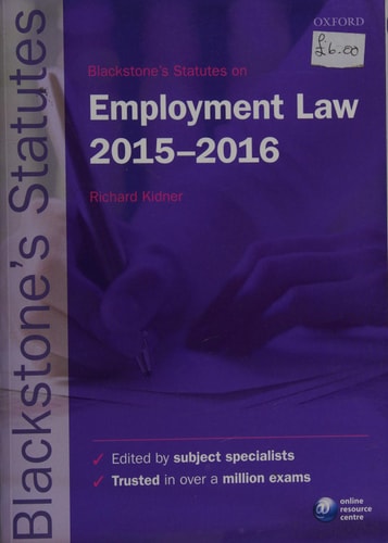 Edition published by Oxford University Press