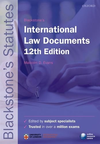 Blackstone's International Law Documents