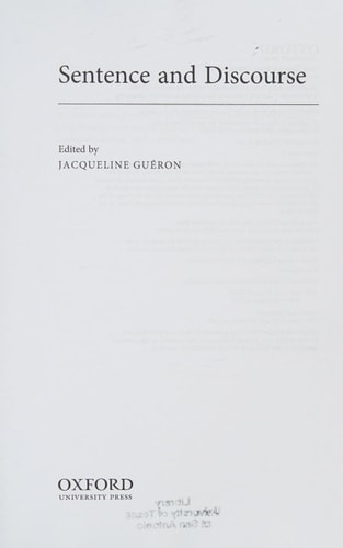 Edition published by Oxford University Press