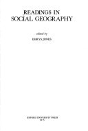Readings in Social Geography