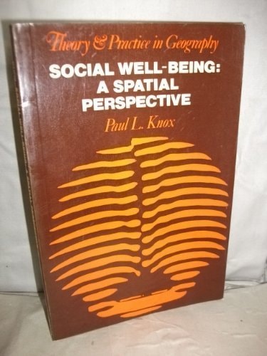 Social Well-Being: A Spatial Perspective