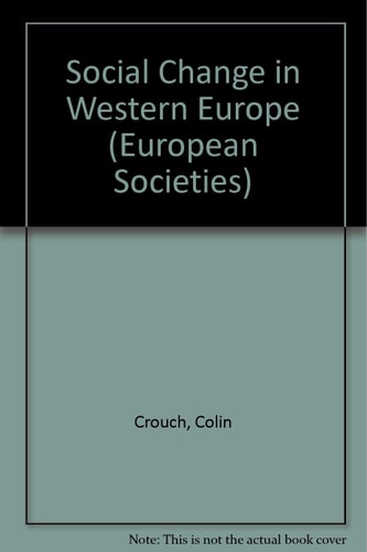 Social Change in Western Europe
