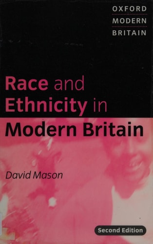 Race and Ethnicity in Modern Britain