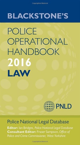 Blackstone's Police Operational Handbook