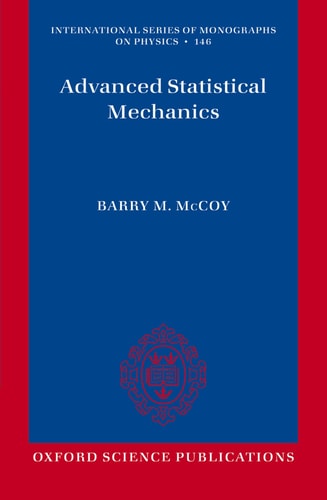 Advanced Statistical Mechanics