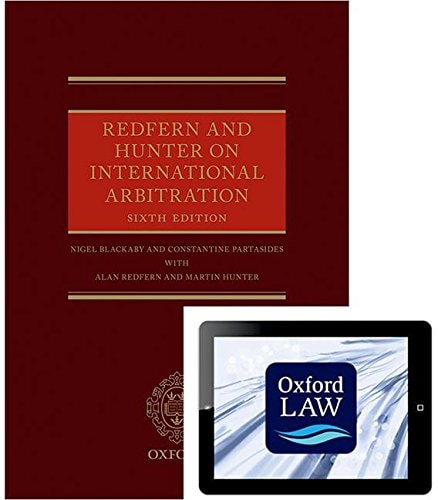 Redfern and Hunter on International Arbitration (Hardcover and eBook)