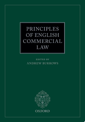 Principles of English Commercial Law