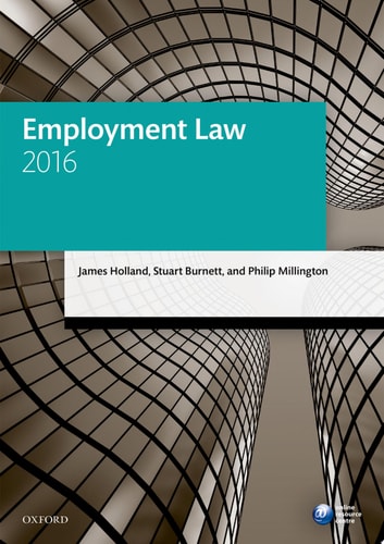 Employment Law: Blackstone Legal Practice Course Guide